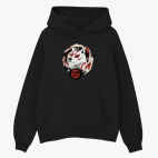 Толстовка худи оверсайз