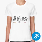 Женская спортивная футболка