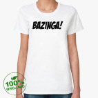 Женская футболка органик