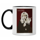 Кружка двухцветная