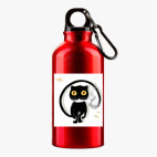 Металлическая бутылка 400 мл UV-DTF