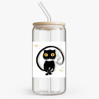 Банка с бамбуковой крышкой