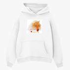 Толстовка худи оверсайз