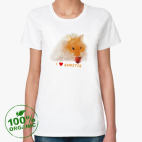 Женская футболка органик