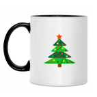 Кружка двухцветная