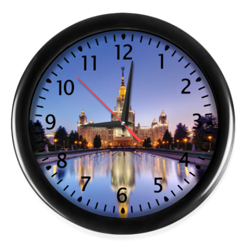 Настенные часы Вечернее МГУ