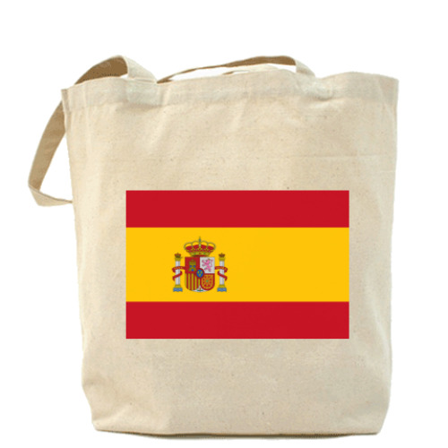 Сумка шоппер с принтом  Испания