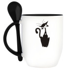 Кружка с ложкой