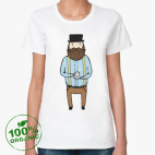 Женская футболка органик