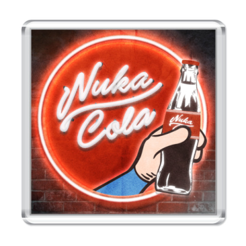 Магнит с принтом   fallout