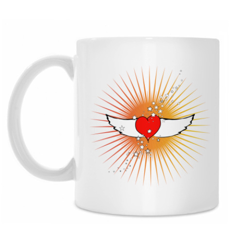 Кружка Крылья любви