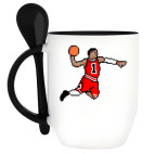 Кружка с ложкой