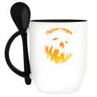 Кружка с ложкой