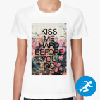 Женская спортивная футболка