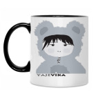 Кружка двухцветная