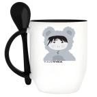 Кружка с ложкой