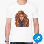 Мужская спортивная футболка