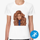 Женская спортивная футболка