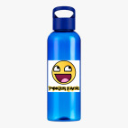 Прозрачная спортивная бутылка