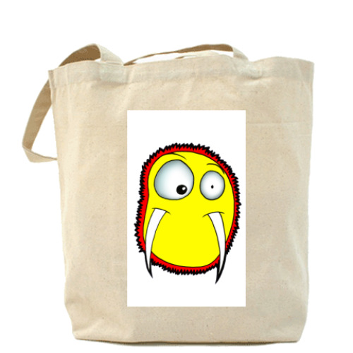 Сумка шоппер бактерия