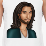 Парень и девушка с длинными волосами