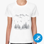 Женская спортивная футболка