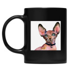 Кружка цветная UV-DTF