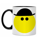 Кружка двухцветная