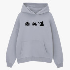 Толстовка худи оверсайз