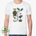 Мужская футболка органик