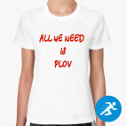 Женская спортивная футболка