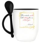 Кружка с ложкой