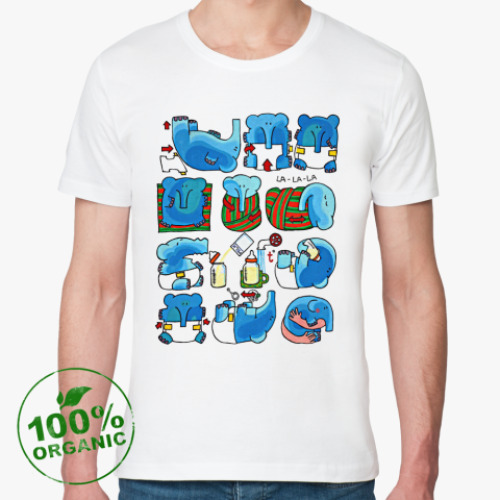 Футболка из органик-хлопка Для папы!