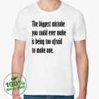 Мужская футболка органик