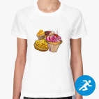 Женская спортивная футболка