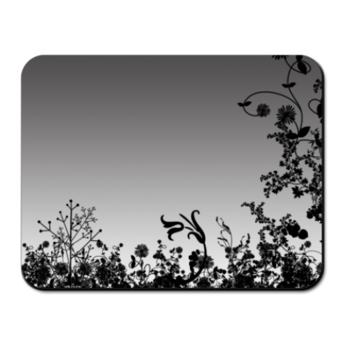 Коврик для мыши с принтом Цветы