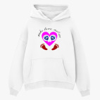 Толстовка худи оверсайз