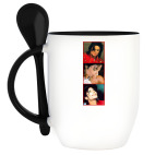 Кружка с ложкой