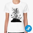 Женская спортивная футболка