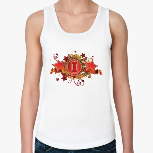 Женская майка с принтом первый