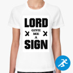 Женская спортивная футболка