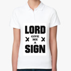 Женская рубашка поло