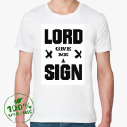 Мужская футболка органик