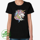 Женская футболка органик