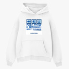 Толстовка худи оверсайз