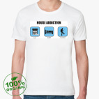 Мужская футболка органик