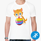 Мужская спортивная футболка