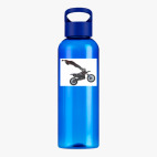 Прозрачная спортивная бутылка