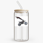 Банка с бамбуковой крышкой