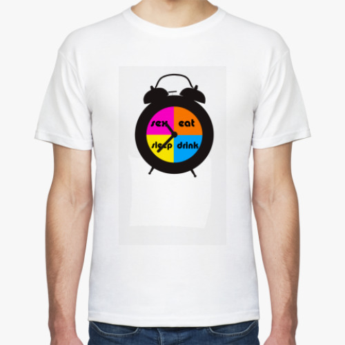 Футболка с принтом Mens_time